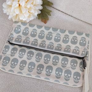 Treesje Fabric Foldover 'Fatal' Clutch w/ Zipper